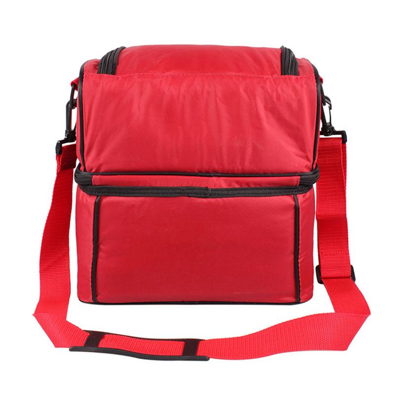 Sac isotherme lunch box 12 L en Oxford, bandoulière réglable