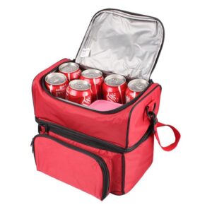 Sac isotherme lunch box 12 L en Oxford, bandoulière réglable