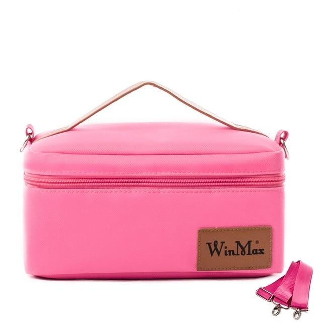 Lunch bag femme en polyester, formats petit, duo et grand