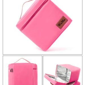 Lunch bag femme en polyester, formats petit, duo et grand