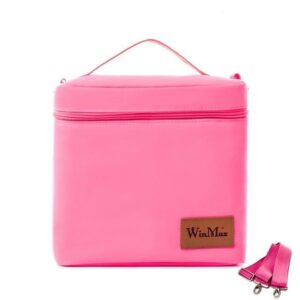 Lunch bag femme en polyester, formats petit, duo et grand