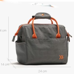 Sac isotherme moderne pour 24 canettes, polyester et revêtement PVC