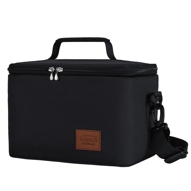 Sac isotherme Picnic en polyester, fermeture éclair et poignée