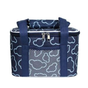 Sac isotherme pique-nique à poches en maille et bandoulière