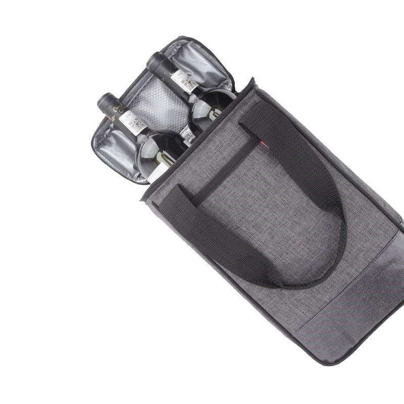 Sac isotherme pour bouteille de vin, compact et léger
