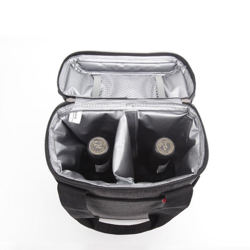 Sac isotherme pour bouteille de vin, compact et léger