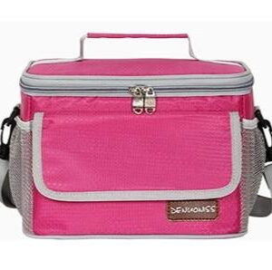 Sac isotherme pour déjeuner en polyester étanche, six litres