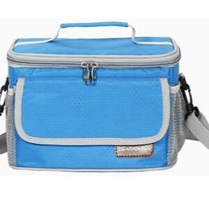 Sac isotherme pour déjeuner en polyester étanche, six litres