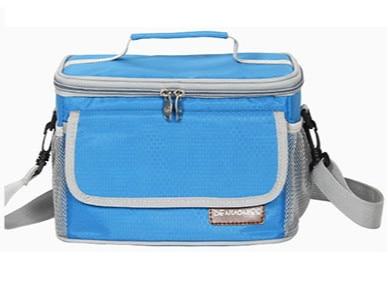 Sac isotherme pour déjeuner en polyester étanche, six litres
