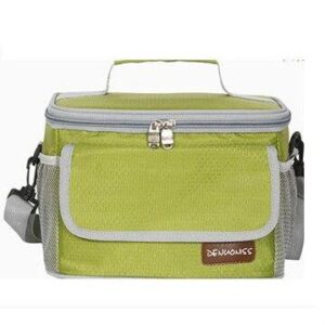 Sac isotherme pour déjeuner en polyester étanche, six litres