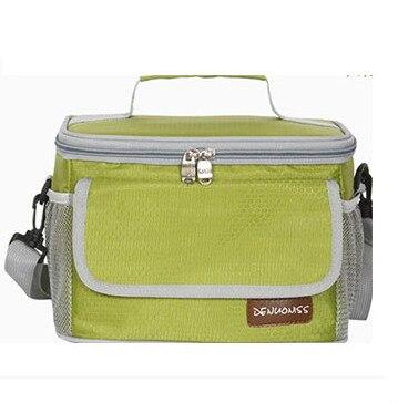 Sac isotherme pour déjeuner en polyester étanche, six litres