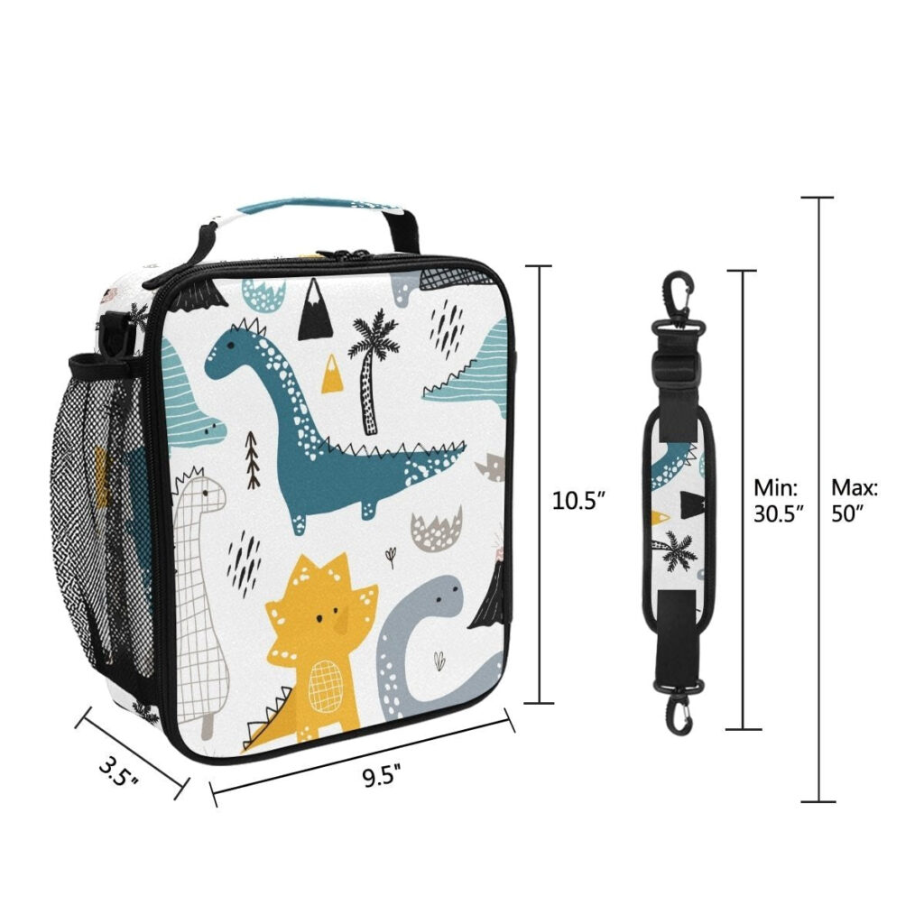 Sac isotherme repas enfant 5 L en polyester, repas et goûter