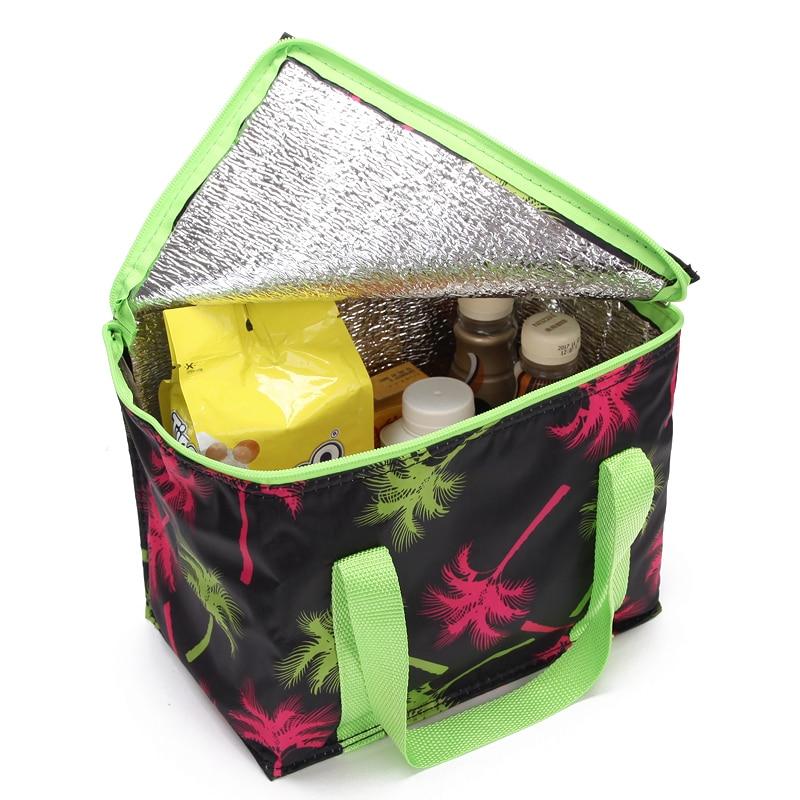 Sac isotherme pour la plage en nylon, doublure aluminium