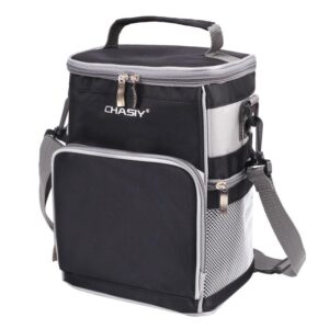 Sac isotherme de randonnée en Oxford, avec poche avant et bandoulière