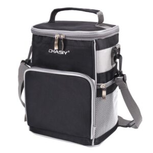 Sac isotherme de randonnée en Oxford, avec poche avant et bandoulière
