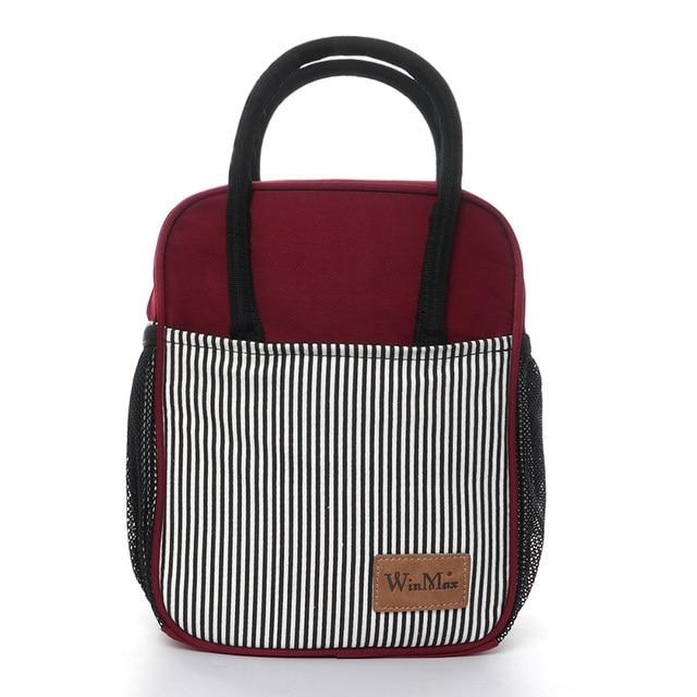 Sac isotherme repas compact avec poche latérale en filet