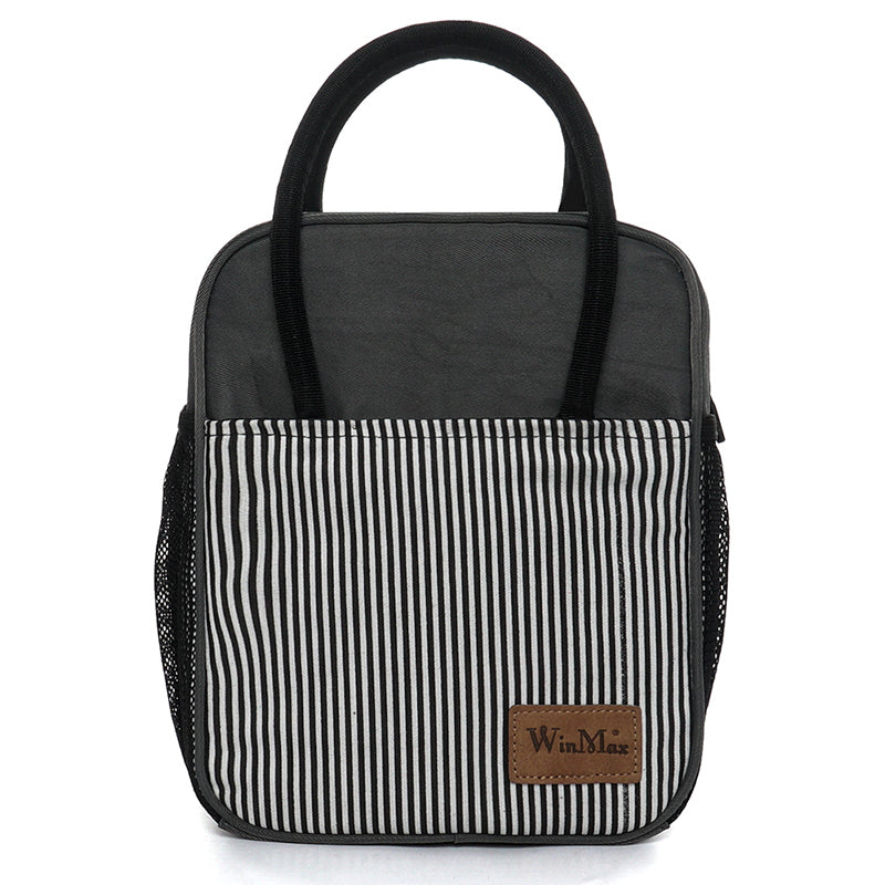 Sac isotherme repas compact avec poche latérale en filet