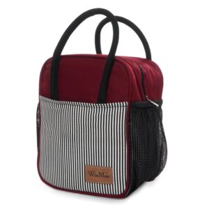 Sac isotherme repas compact avec poche latérale en filet