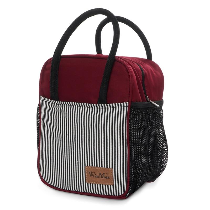 Sac isotherme repas compact avec poche latérale en filet