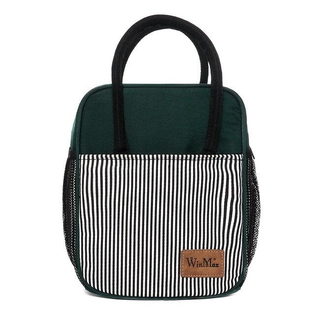 Sac isotherme repas compact avec poche latérale en filet