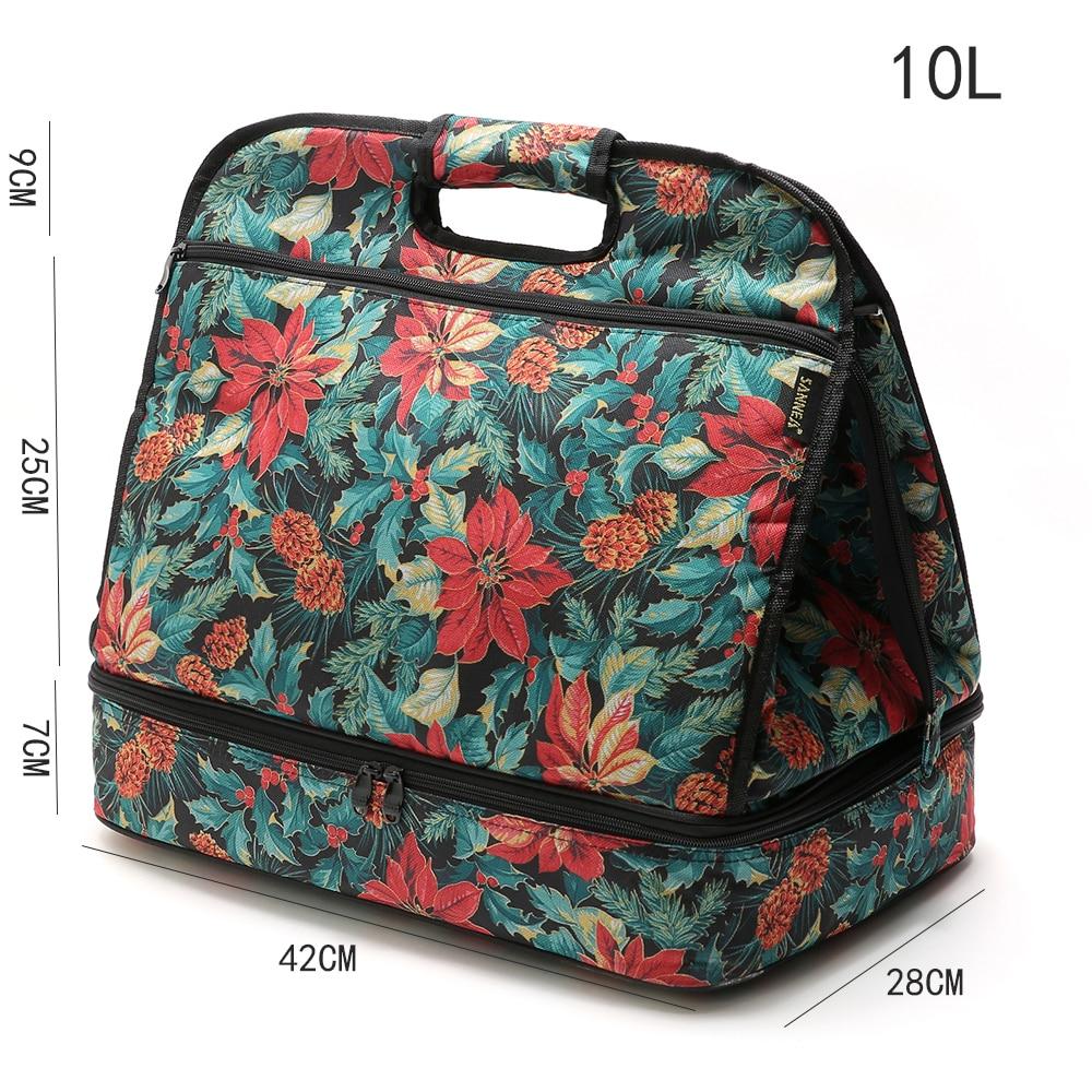 Sac isotherme repas 10 L en polyester, trois variantes
