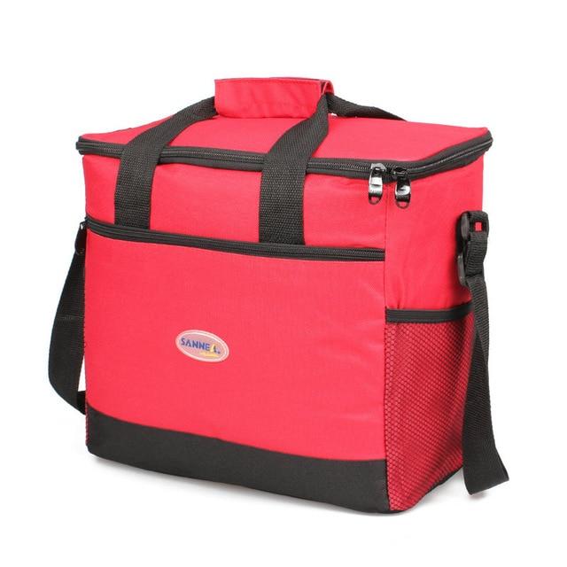 Sac isotherme repas 16 L en nylon, compact, quatre coloris