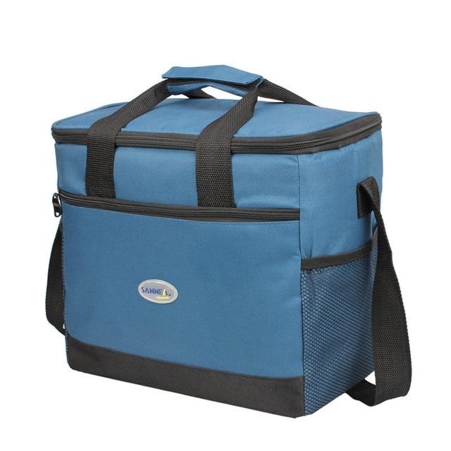 Sac isotherme repas 16 L en nylon, compact, quatre coloris