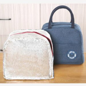Sac isotherme repas 6 L en nylon et polyester, cinq coloris