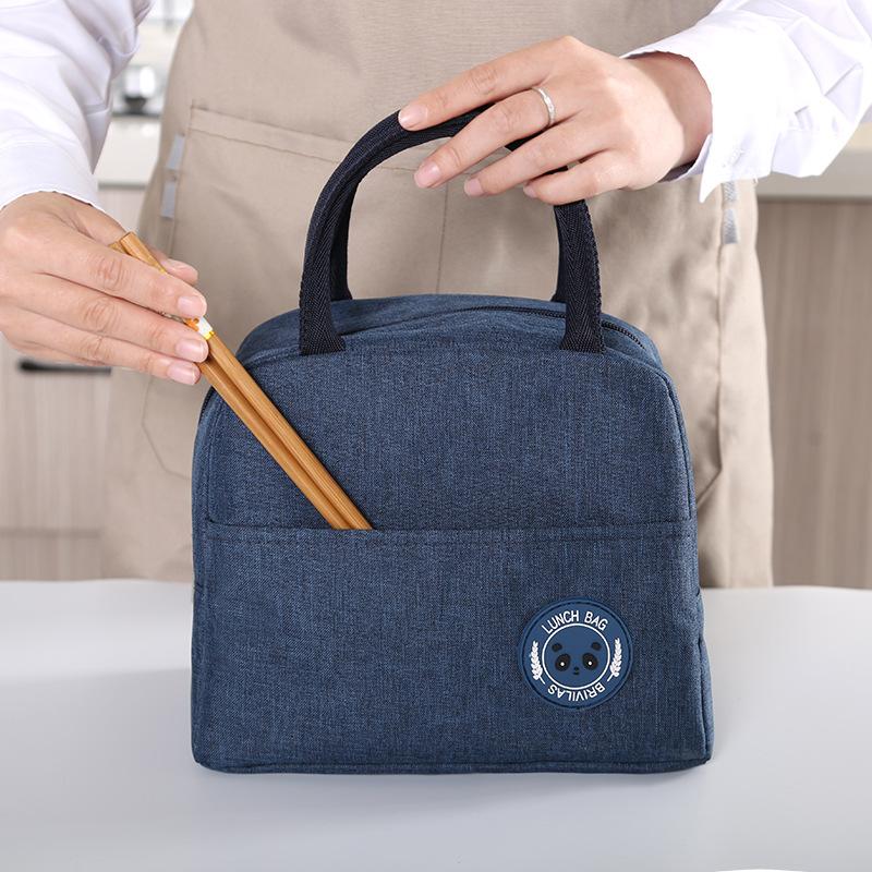 Sac isotherme repas 6 L en nylon et polyester, cinq coloris