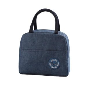 Sac isotherme repas 6 L en nylon et polyester, cinq coloris