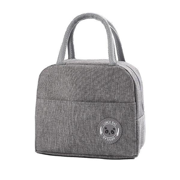 Sac isotherme repas 6 L en nylon et polyester, cinq coloris