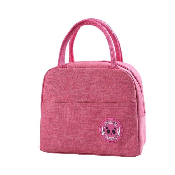 Sac isotherme repas 6 L en nylon et polyester, cinq coloris