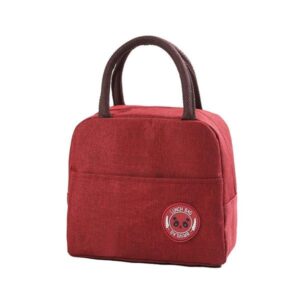 Sac isotherme repas 6 L en nylon et polyester, cinq coloris