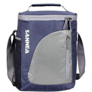 Sac isotherme repas 9 L en nylon résistant, bleu ou rose