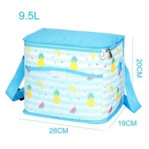 Sac isotherme repas bébé en polyester, deux contenances de 9,5 et 16 L