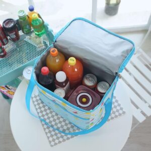 Sac isotherme repas bébé en polyester, deux contenances de 9,5 et 16 L