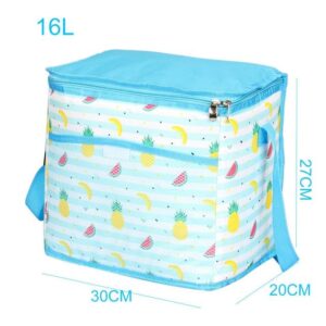 Sac isotherme repas bébé en polyester, deux contenances de 9,5 et 16 L