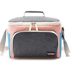 Sac isotherme repas bureau 5 L en toile, intérieur doublé