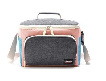 Sac isotherme repas bureau 5 L en toile, intérieur doublé