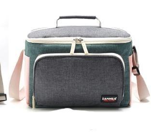 Sac isotherme repas bureau 5 L en toile, intérieur doublé