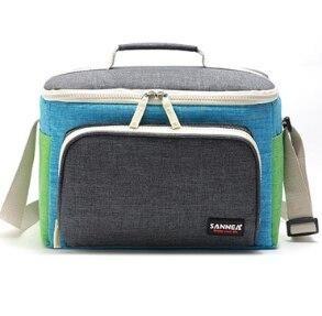 Sac isotherme repas bureau 5 L en toile, intérieur doublé