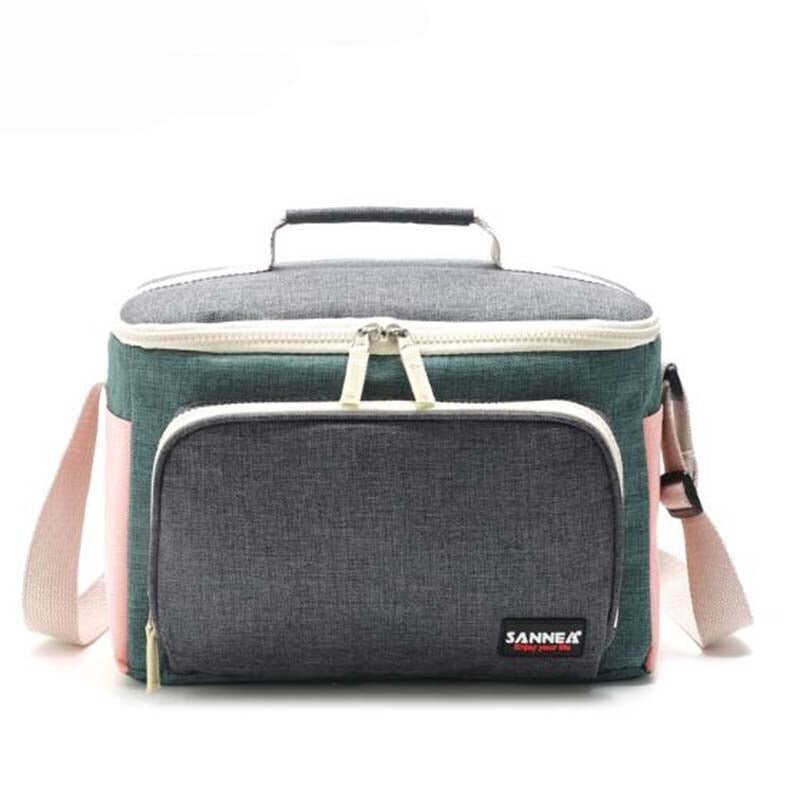 Sac isotherme repas bureau 5 L en toile, intérieur doublé