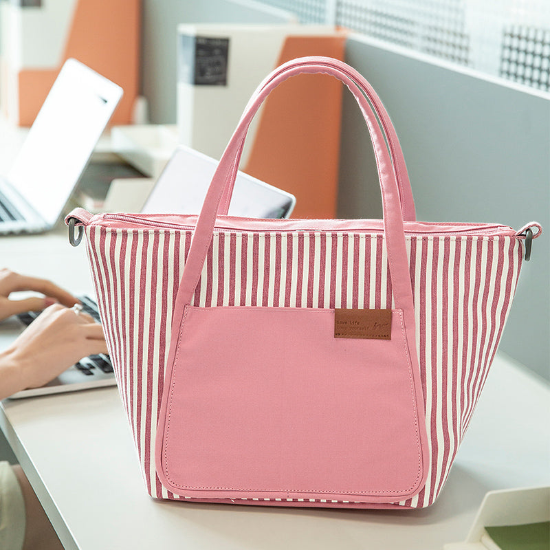 Sac isotherme repas élégant 10 à 12 L en polyester, épaule ou main