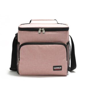 Sac isotherme repas en polyester, 9 L, poches latérales en filet