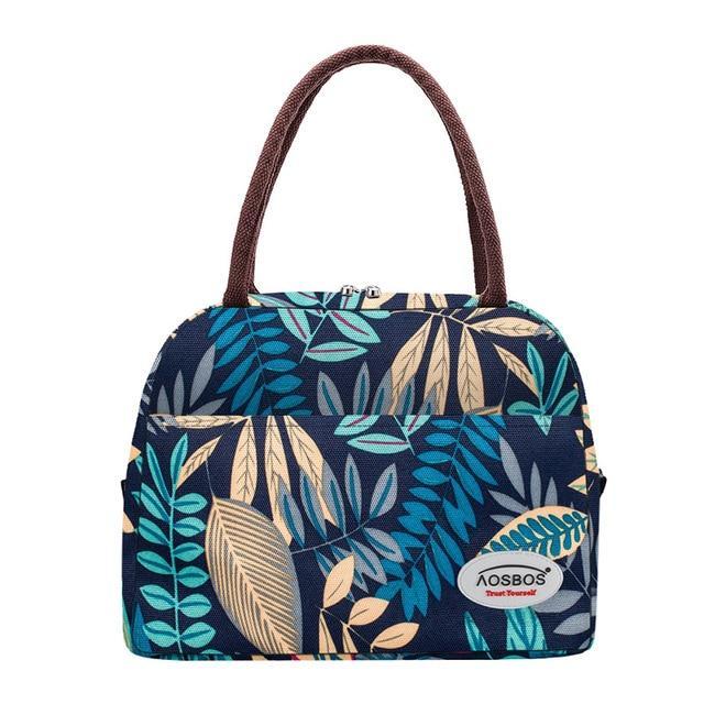 Sac isotherme repas Fantaisie à poignée souple, 2 coloris