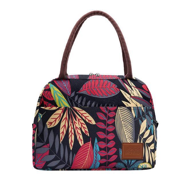 Sac isotherme repas Fantaisie à poignée souple, 2 coloris