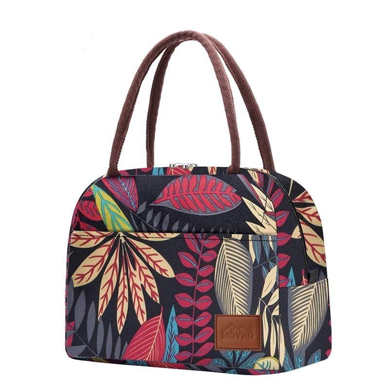 Sac isotherme repas Fantaisie à poignée souple, 2 coloris