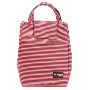 Sac isotherme repas fille en polyester, doublure intérieure argentée