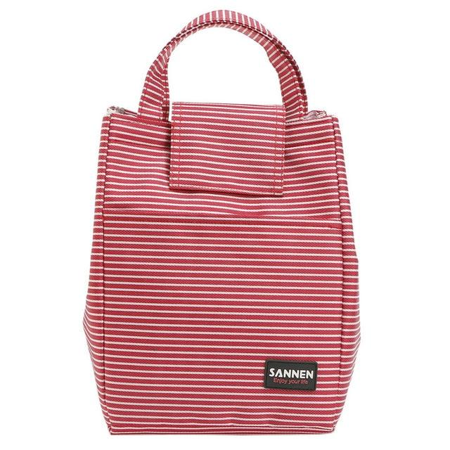 Sac isotherme repas fille en polyester, doublure intérieure argentée