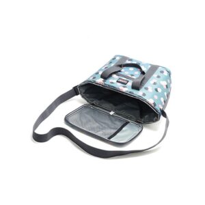 Sac isotherme repas grand format 10 L en polyester, bleu ou rouge